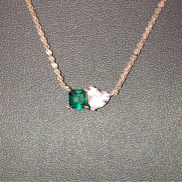 2 Stone Duo Necklace - Picture 3 of 10